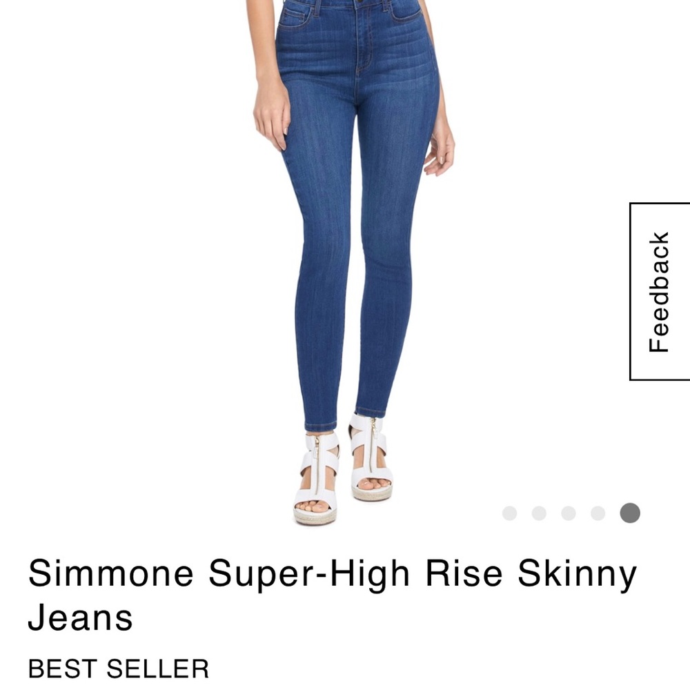 Guess Super High-Rise Best Selling Skinny Jeans